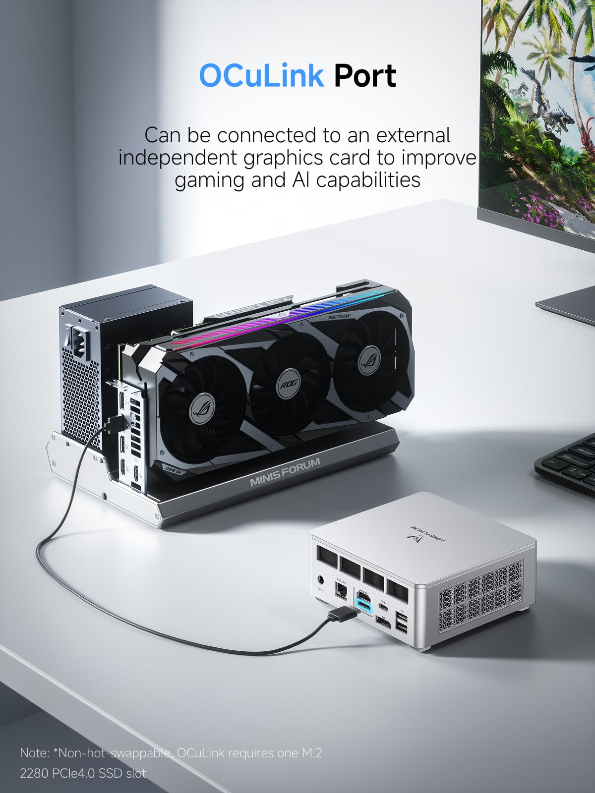 Amazon.co.jp: MINISFORUM UM880 Plus Mini PC AMD Ryzen 7 8845HS(8C